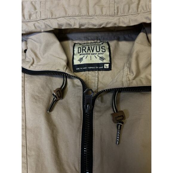 Dravus Jacket Mens Anorak Pullover 1/4 Zip Hooded‎ Front Pocket - Picture 4 of 8